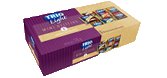 delicias.png - DELÍCIAS LIGHTÉ a primeira Caixa de Bombom Light do mercado – com 16 mini barras de cereais em oito sabores diferentes. Cada barrinha tem apenas 38 calorias (em média), que deixarão com água na boca toda sua família. E essa é a graça: oferecer a todos que você ama a possibilidade de se alimentar sem culpa, com muito mais qualidade e diversificação de sabores.