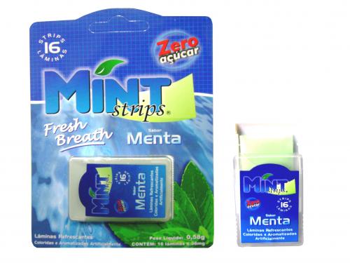 menta.jpg - Lâminas refrescantes, sabor Menta.