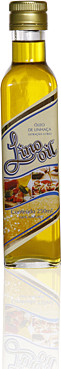 oleo_linhaca_250.jpg - Lino Oil é um produto natural, extraído através de prensagem a frio das sementes de Linum usitatissimum. Este método de extração preserva sua composição, rica em ácidos graxos insaturados (Ômega 3, 6 e 9).