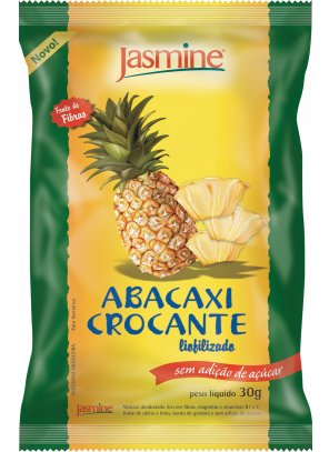 ABACAXI.png - Abacaxi CrocanteNÃO CONTÉM AÇÚCAR ADICIONADOIngredientes: Abacaxi desidratado.NÃO CONTÉM GLÚTENDisponível na versão: 30g
