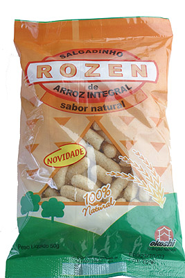 rozen_natural.jpg - Salgadinho Rozen Sabor NaturalIngredientes:Arroz Integral,óleo de Soja,sal Marinho