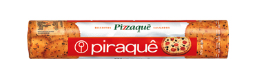 pizzaque.jpg - Farinha de trigo rica com ferro e ácido fólico, gordura vegetal interesterificada, açúcar, açúcar invertido, sal, malte e proteinase. Preparado condimentado sabor pizza, fermentos químicos: bicarbonato de sódio, bicarbonato de amônio e fosfato monocálcico. CONTÉM GLÚTEN. 