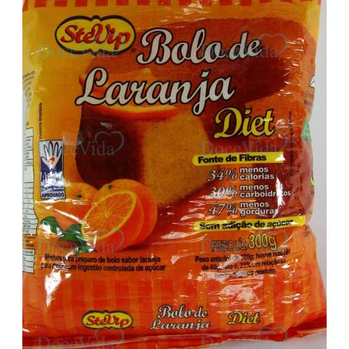 mistura_bolo_diet_laranja.jpg - MISTURA PARA BOLO DIET LARANJAFarinha de Trigo enriquecida com Ferro e Ácido Fólico,Maltodextrina,Polidextrose,Sorbitol Pó ,Amido de milho,Fermento Químico,Antiumectante Fosfoto Tricálcico,Sal,Aroma Idêntico ao Natural, Laranja,Educorantes artificiais Ciclamatode Sódio,Acessulfame-K e Sucralose, Educorantes Natural Esteviosideo.Contém Glúten.